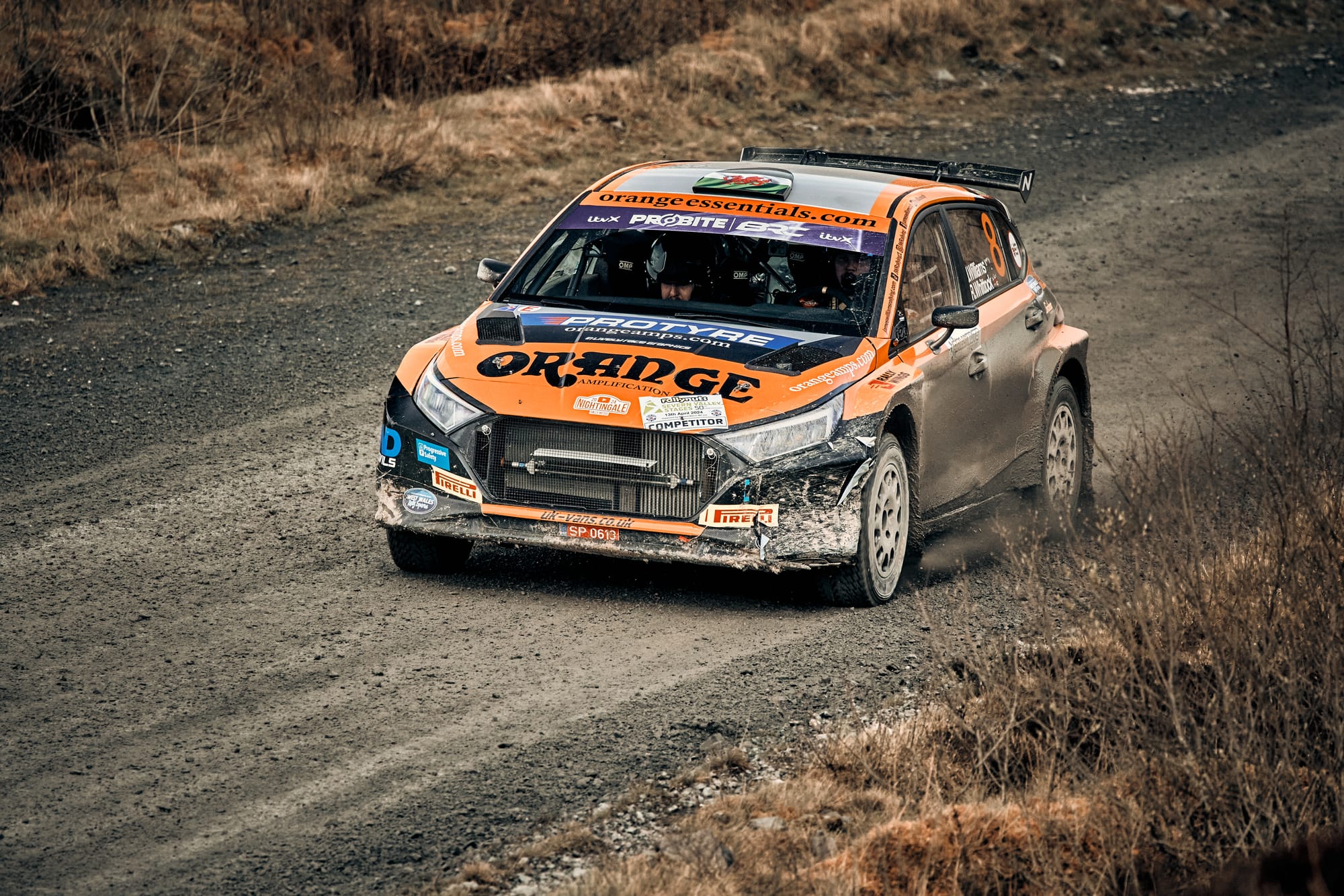 Osian Pryce Storms to Victory at Rallynuts Severn Valley Stages