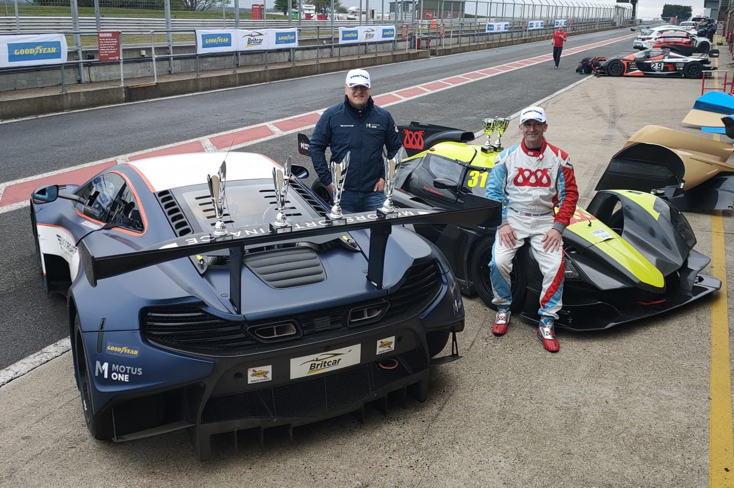 McLAREN scores two BRITCAR CLASS podiums in only their second event...