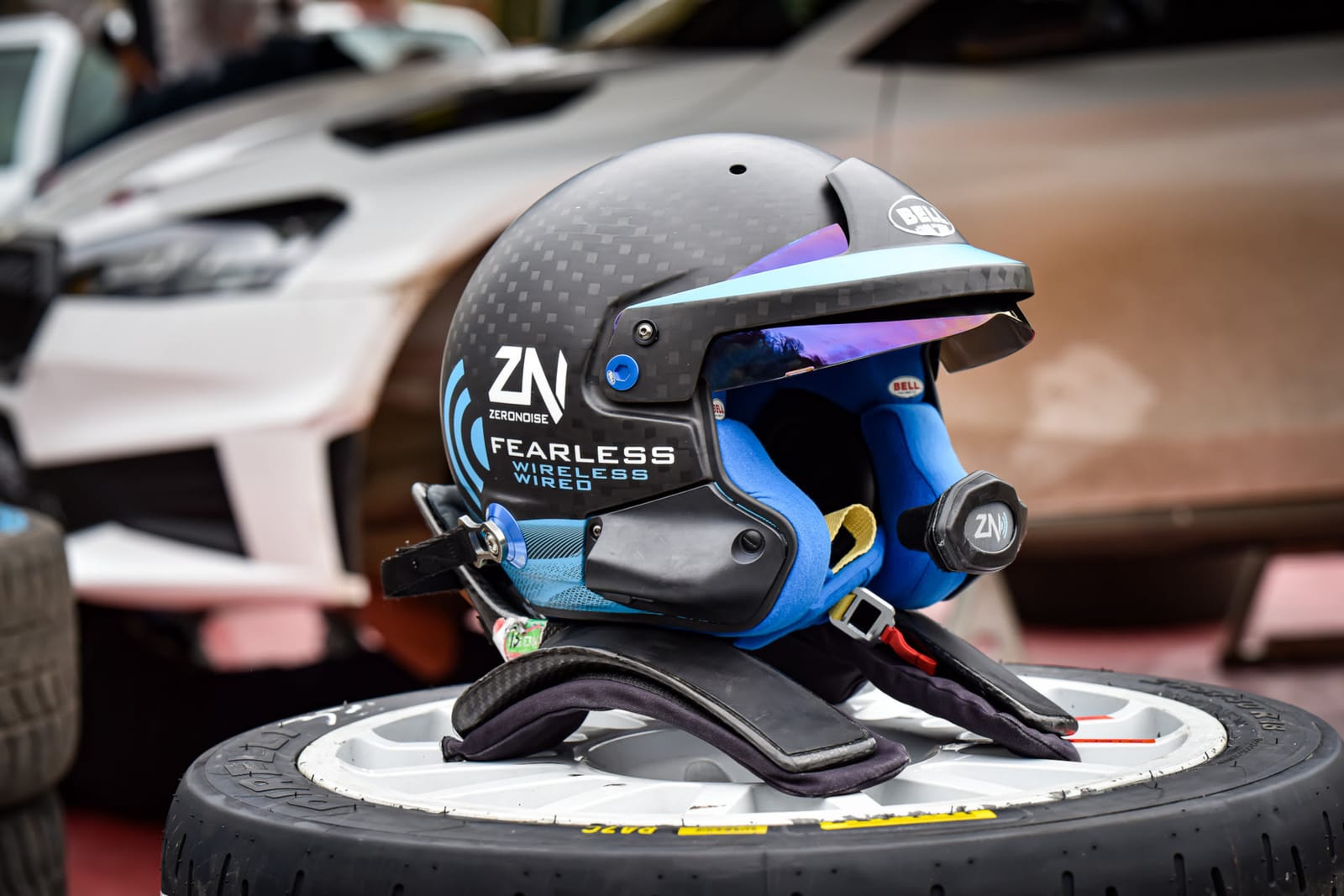 Excellent rally racing debut for the  Wired-Wireless technology of Bell Racing and Zeronoise