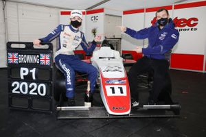 British F4 2020 Champion Luke Browning, has British F3 in his sights for 2021