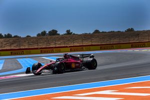 Ferrari dominates Friday practice in France