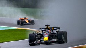 Verstappen Passes Piastri, Wins Sprint Event in Belgium