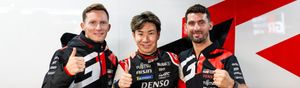 Kobayashi Leads Toyota Gazoo 1-2 in Fuji Qualifying