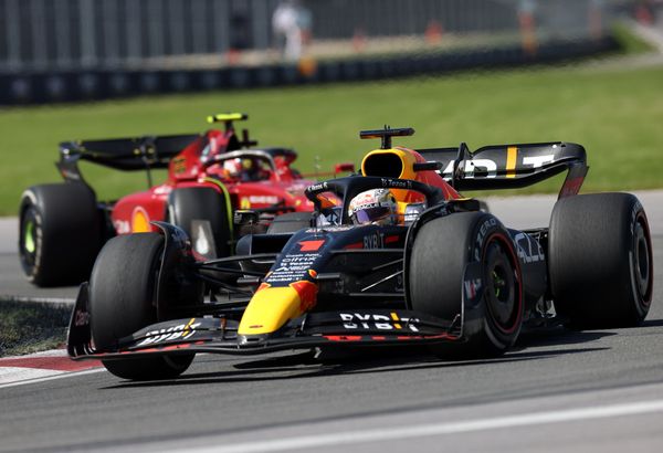 Verstappen defends from Sainz in 'on the edge' fight in Canada