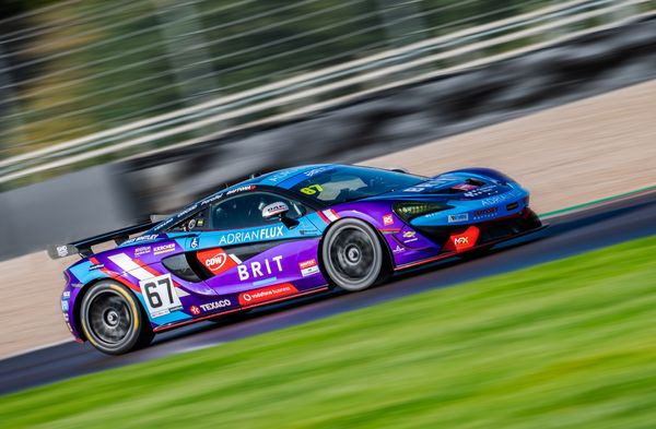 "Thrilling Finale at Donington Park: Team BRIT Claims Pole, Audi Dominates on Wet Tyres, & History Made with Humaira Mushtaq's Debut"